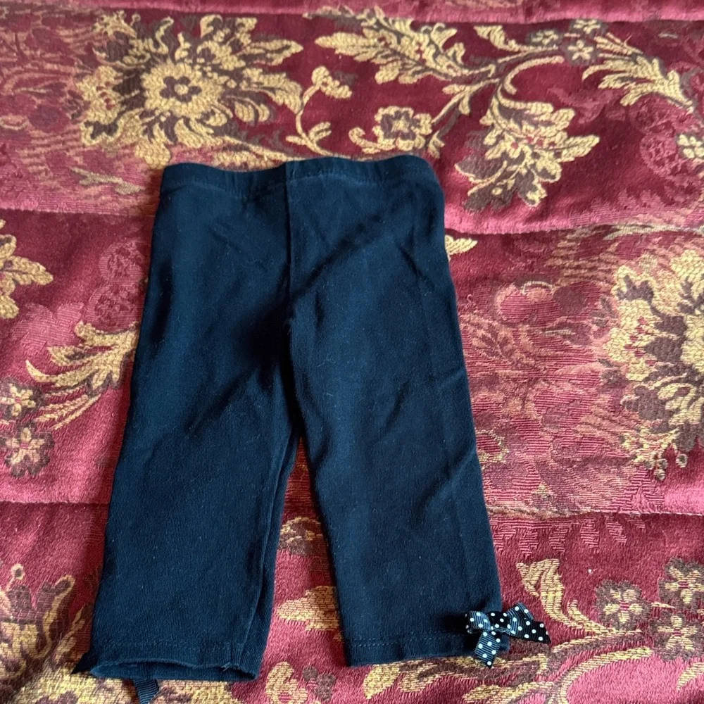 Bundle Baby Clothing: Onesie, 2 Leggings, & Baby Gap Dress 3-6 Months. NWOT